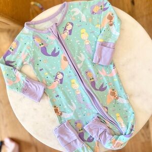 0-3m Little Sleepies Mermaid Magic